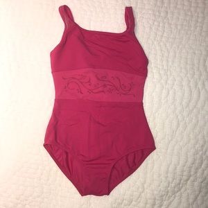 Dark pink leotard, small